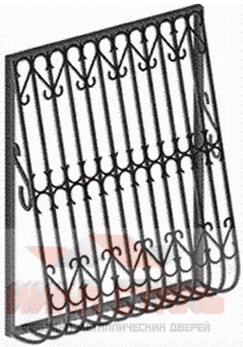 Сварная решетка на окно СР 21 Сварная решетка на окно СР 21