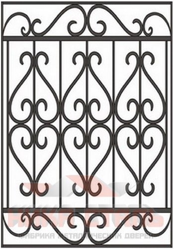 Сварная решетка на окно СР 28 Сварная решетка на окно СР 28